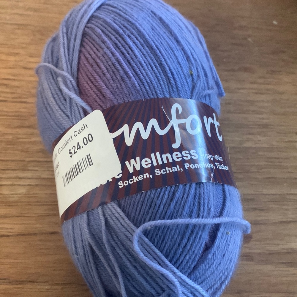 🧶 Comfort Cashmere Wellness Sock Yarn 🧶